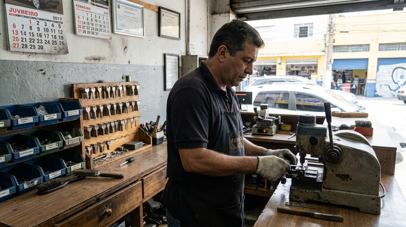 Confecção de Chave Automotiva perto de mim em Cascavel‑PR