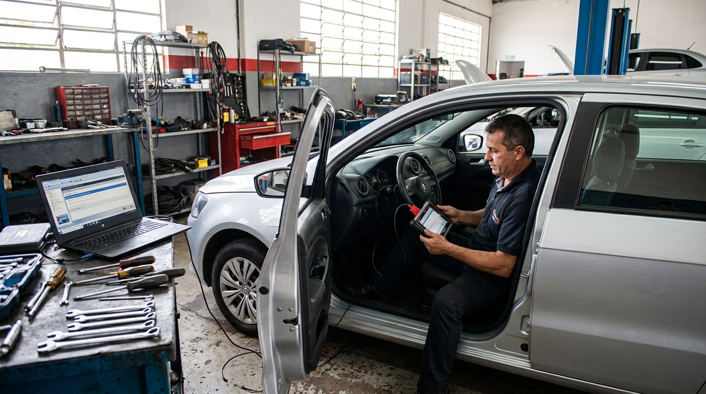 Reset de Airbag 24 horas em Cascavel‑PR